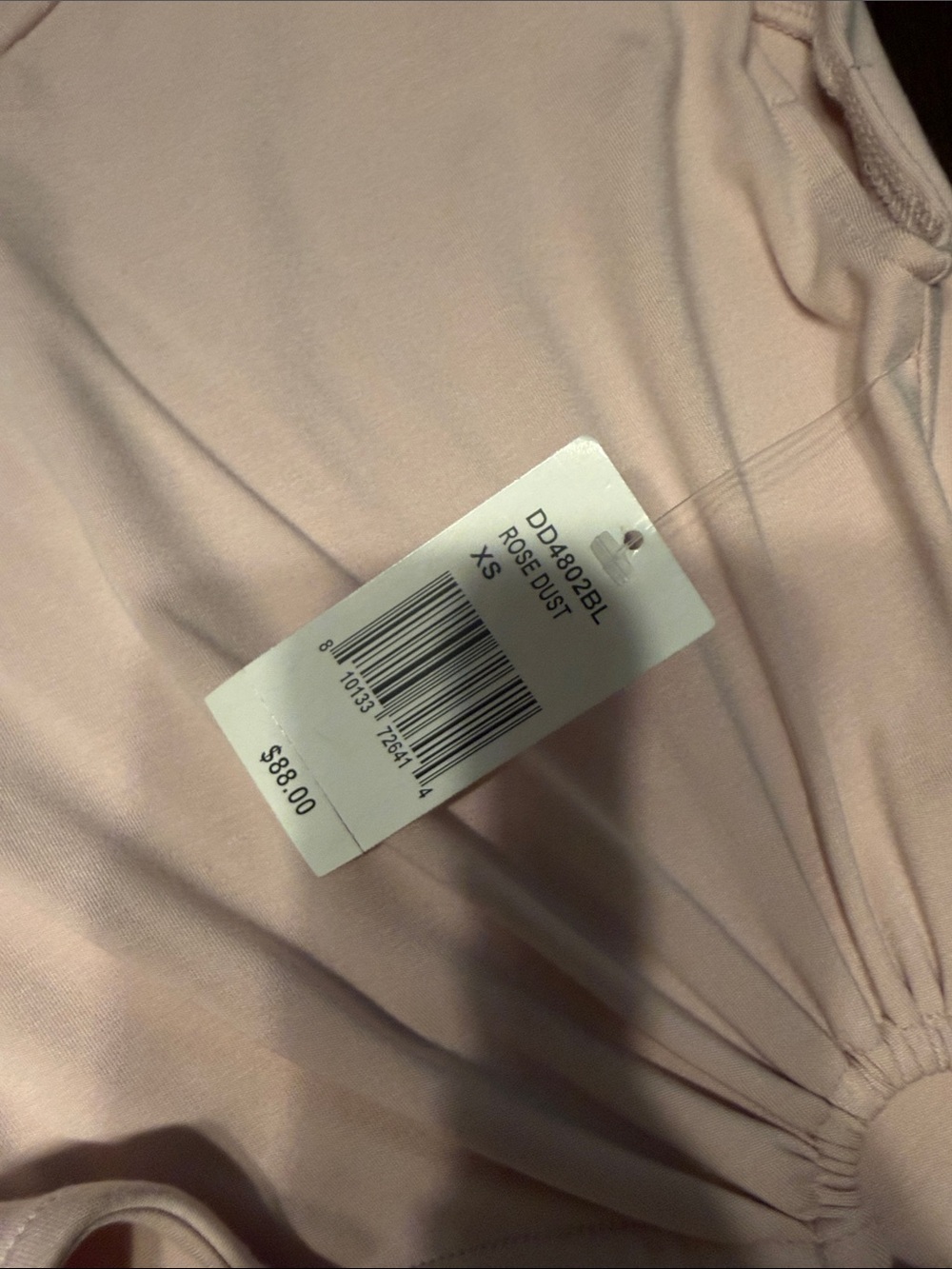 Ring-Detail Maxi Dress in Blush Pink - Picture 5 of 6